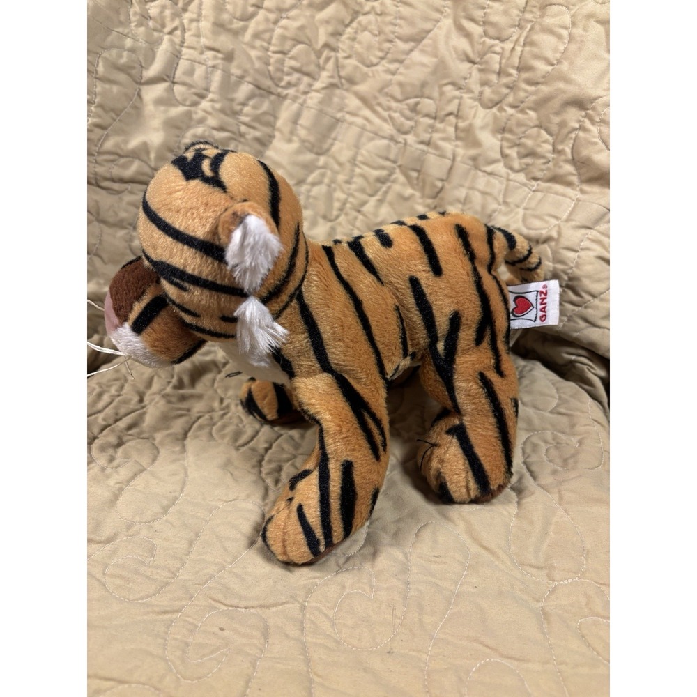GANZ Webkinz Tiger Plush Stuffed Animal no code - Picture 3 of 6